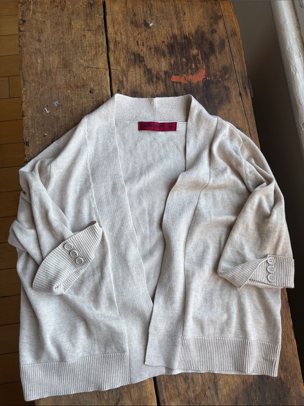 Love Scarlett Lightweight Cardigan